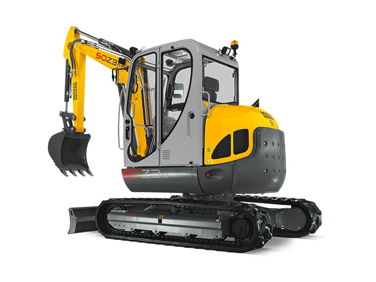 Wacker Neuson 50Z3 Zero Tail Kurzheck Kettenbagger