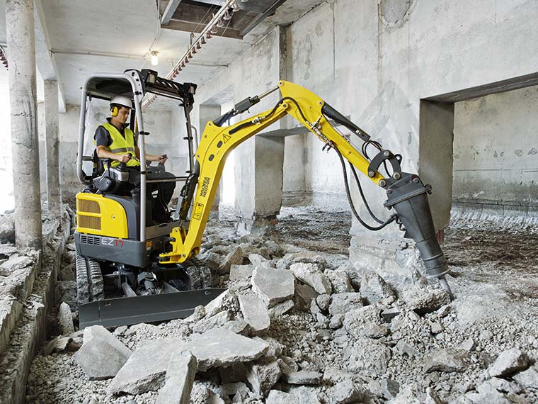 Wacker Neuson EZ17 Zero Tail Kettenbagger