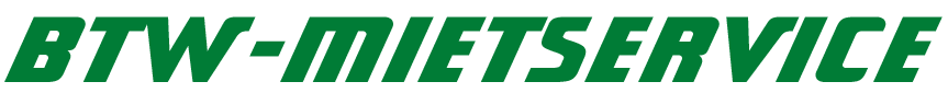 BTW-MIETSERVICE Logo Baumaschinenverleih